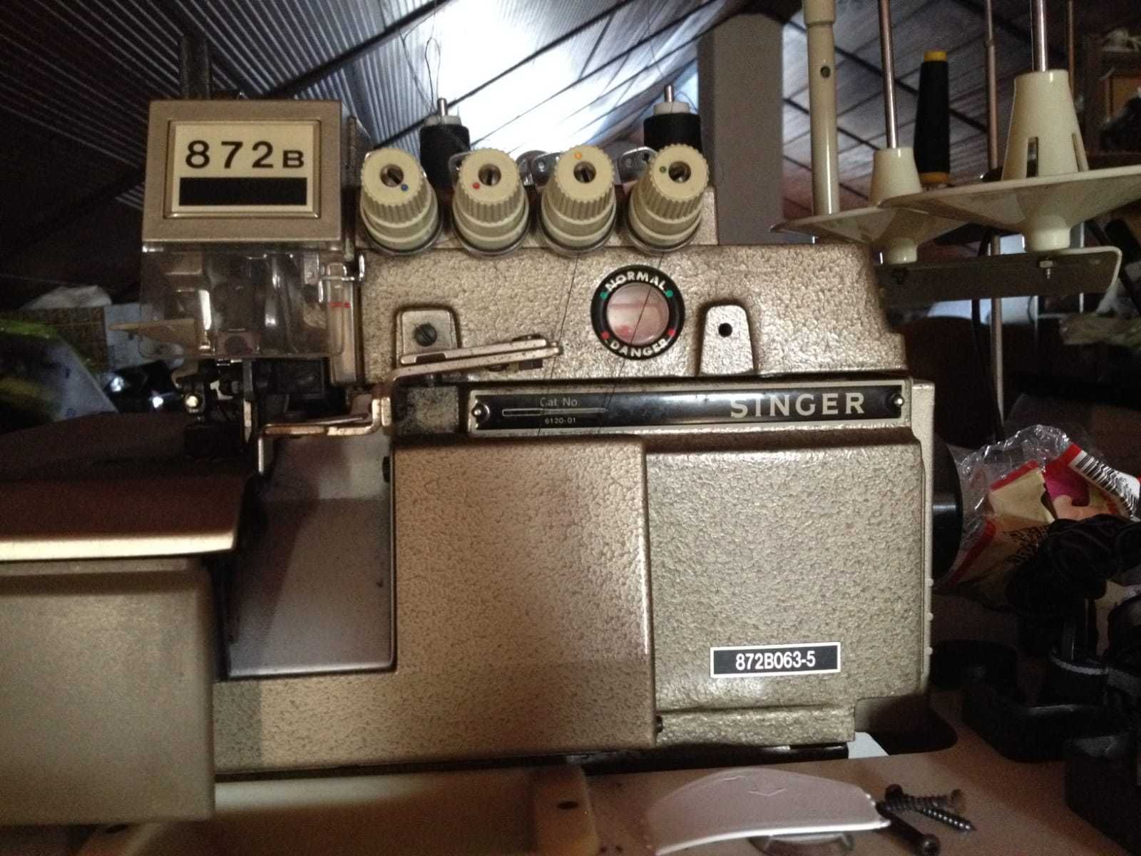 Máquina de costura industrial Corta e Cose