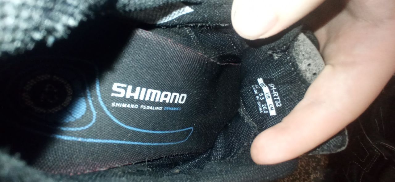 Велотуфли SHIMANO чорные