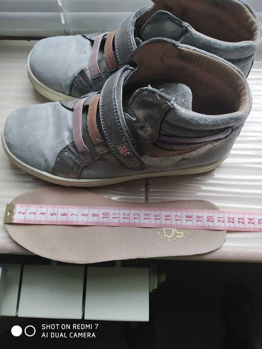 Ботинки детские кожаные Garvalin,33 размера.