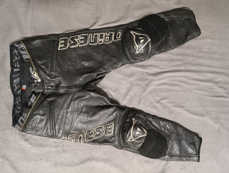Мото штаны кожаные Dainese