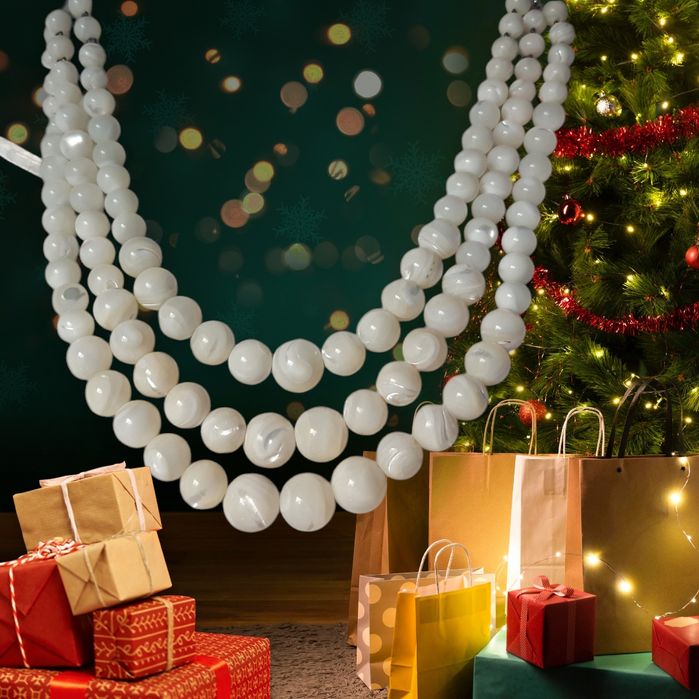 Намисто з перламутру трьохрядне (баламути)