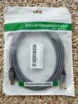 Kabel USB-A do USB-B 2.0. Pozłacane wtyki. 3m. Nowy.