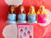NOWY zestaw figurka figurki pieczątka barbie miami biedronka na tort