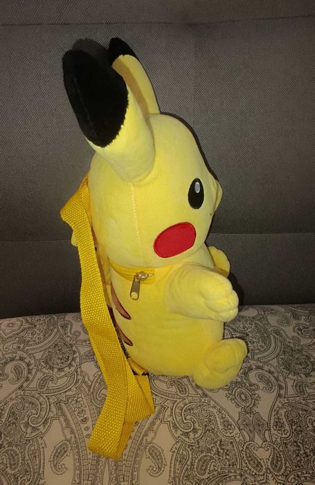 PIKACHU Plecak przedszkolny Pokemon 36 cm jak NOWY