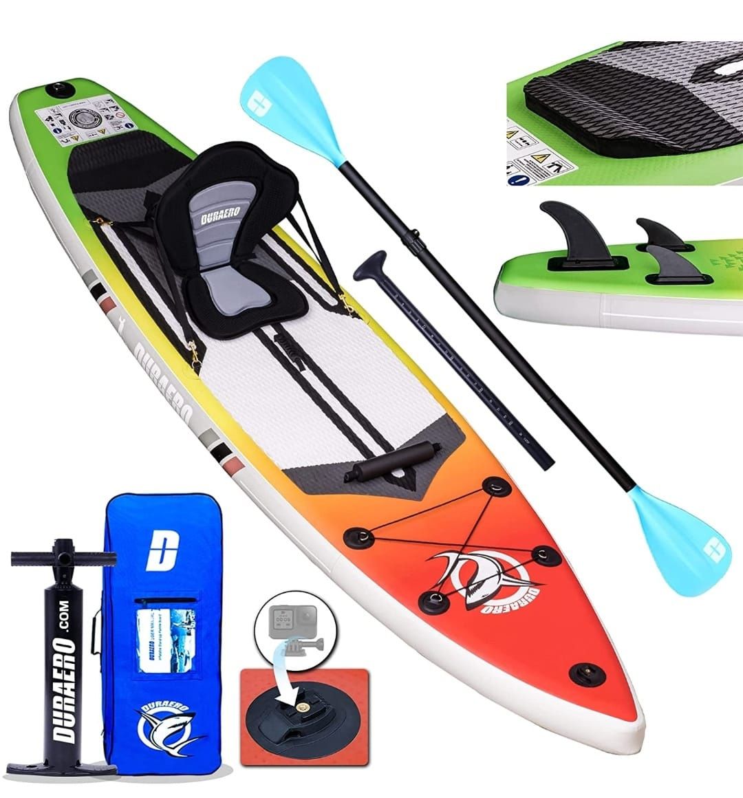 Prancha de paddle/ kayake 330x76x15cm até 150kg