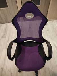 Krzesło biurowe regulowane fioletowe iCHAIR