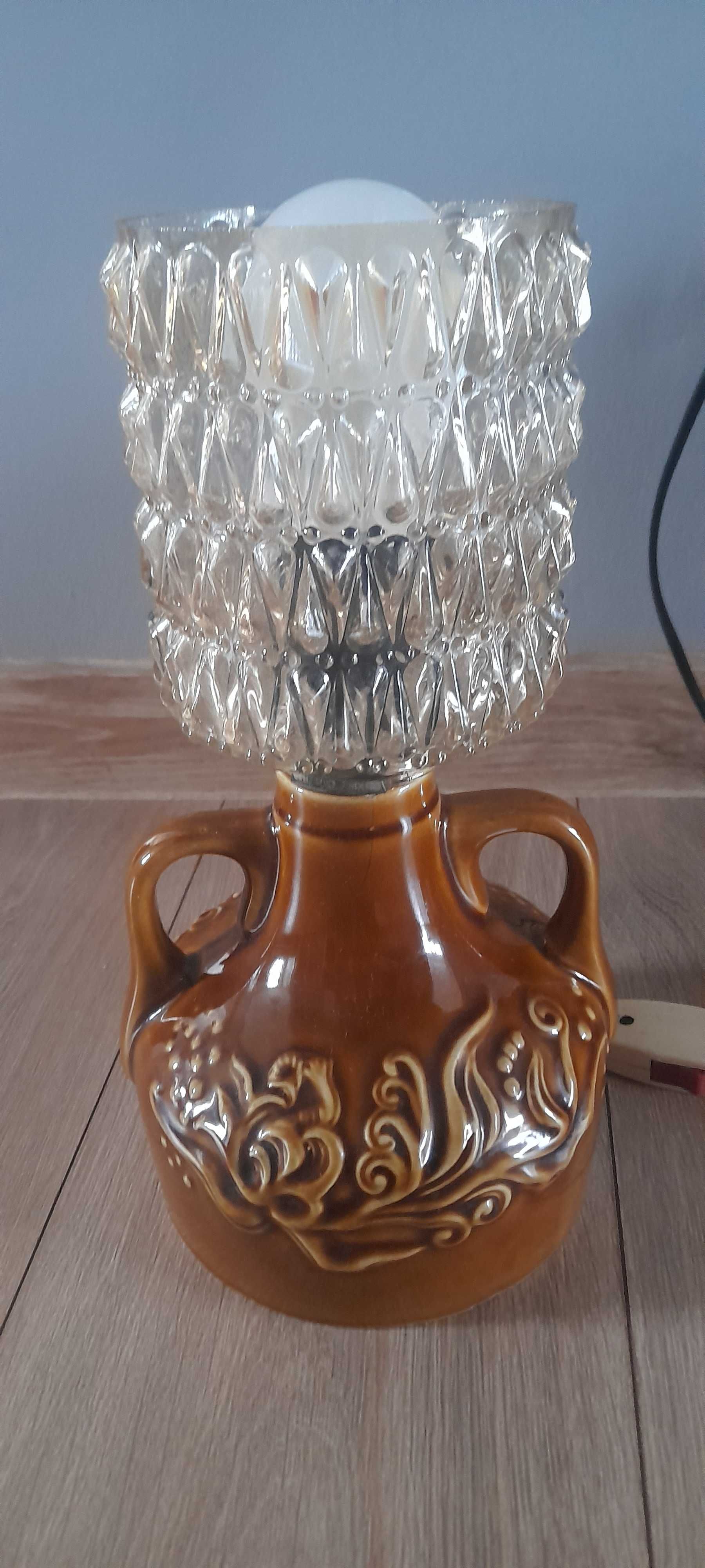 Lampa na stolik z PRL