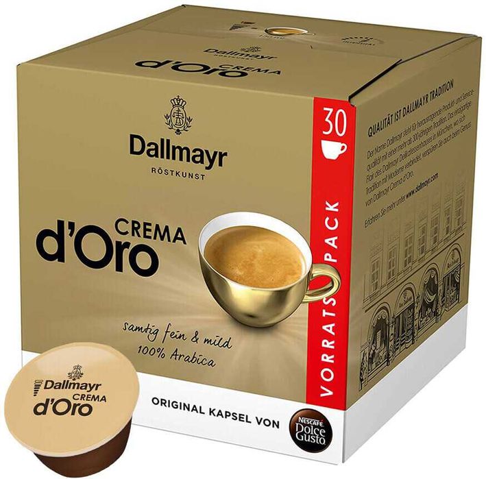 Кава Nescafé Dolce gusto Dallymyr Crema 30 капсул
