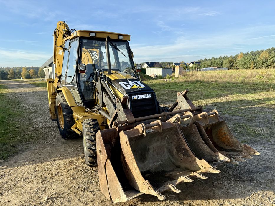 Cat 428c caterpillar 428c koparko ładowarka