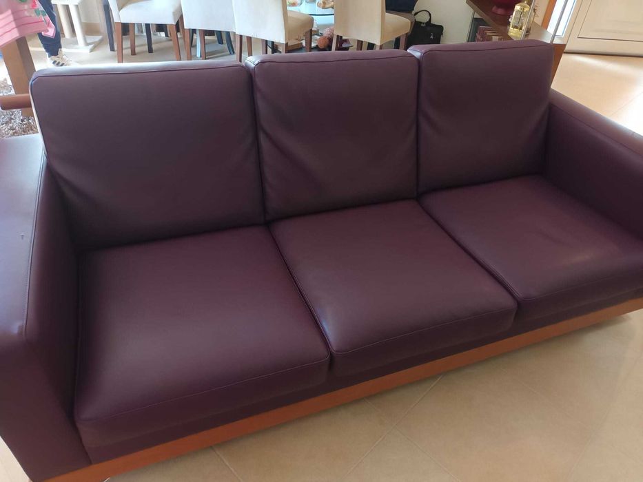Sofá em Pele NOVO PREÇO