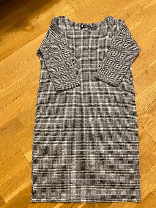 Платье, сукня в клітинку