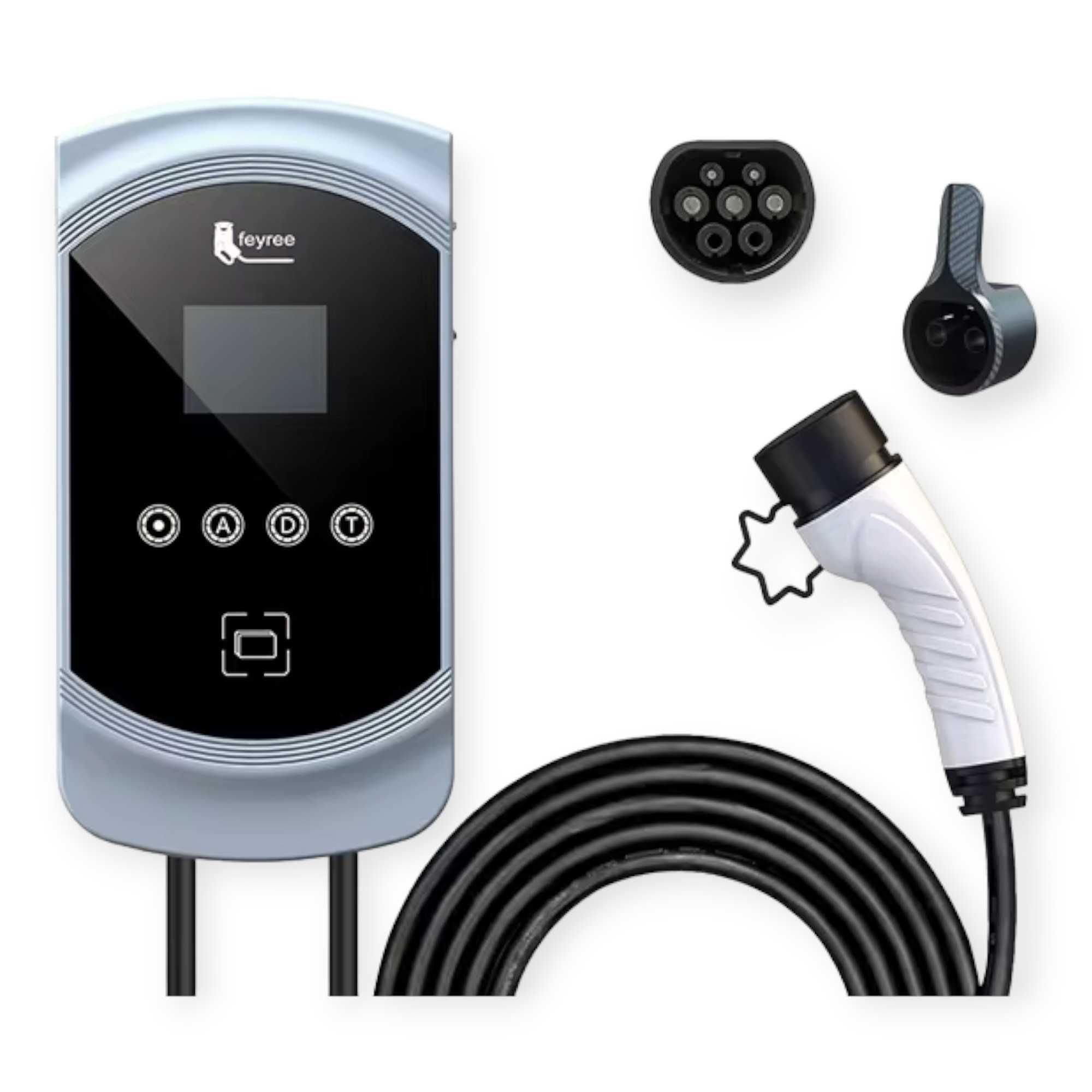 Wallbox Carregador Rápido para Carro Elétrico EV Tipo 2 - 11 kW