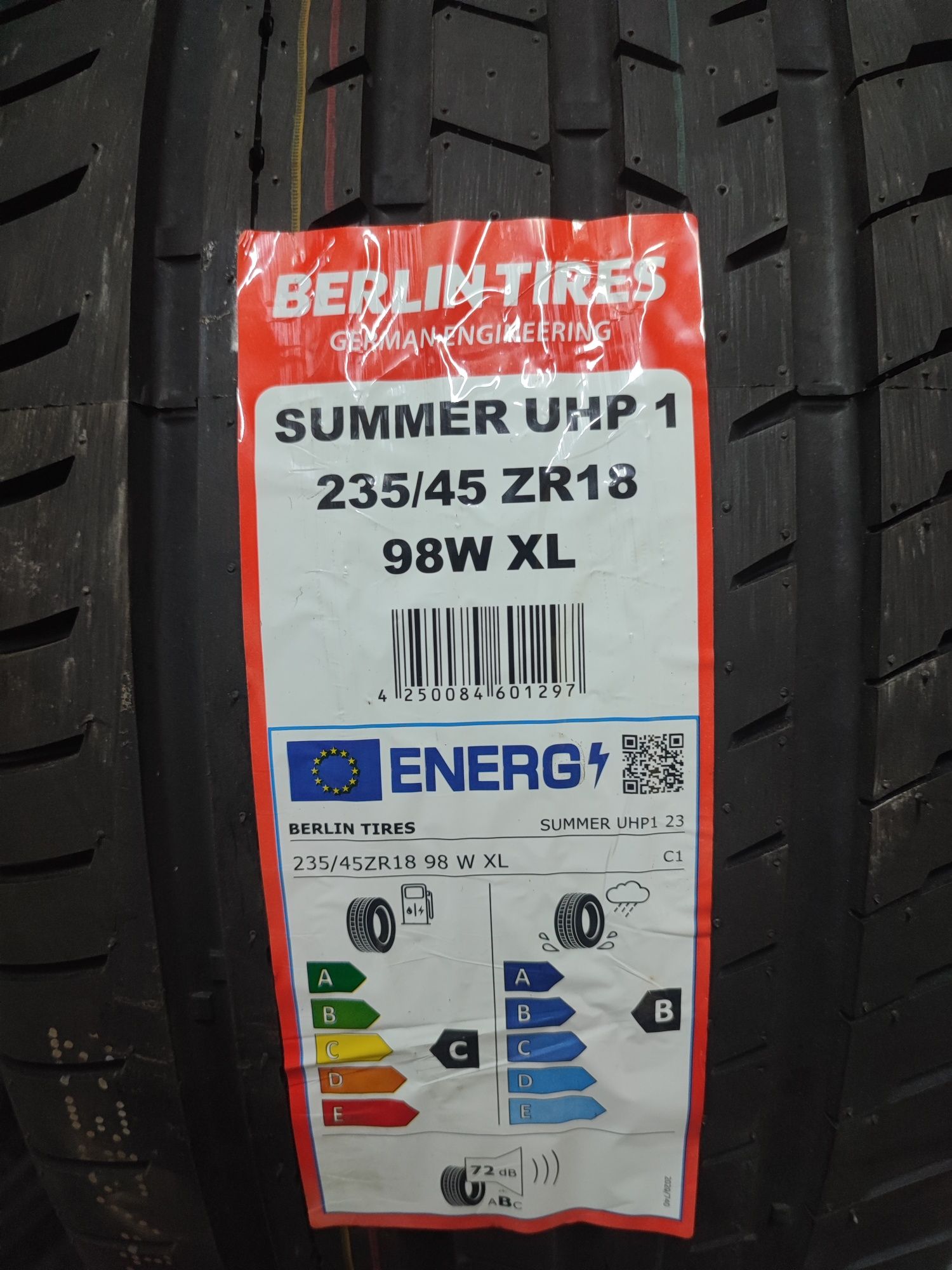 Opony letnie 235/45R18 98W XL Berlin Tires Summer UHP1 | 2023