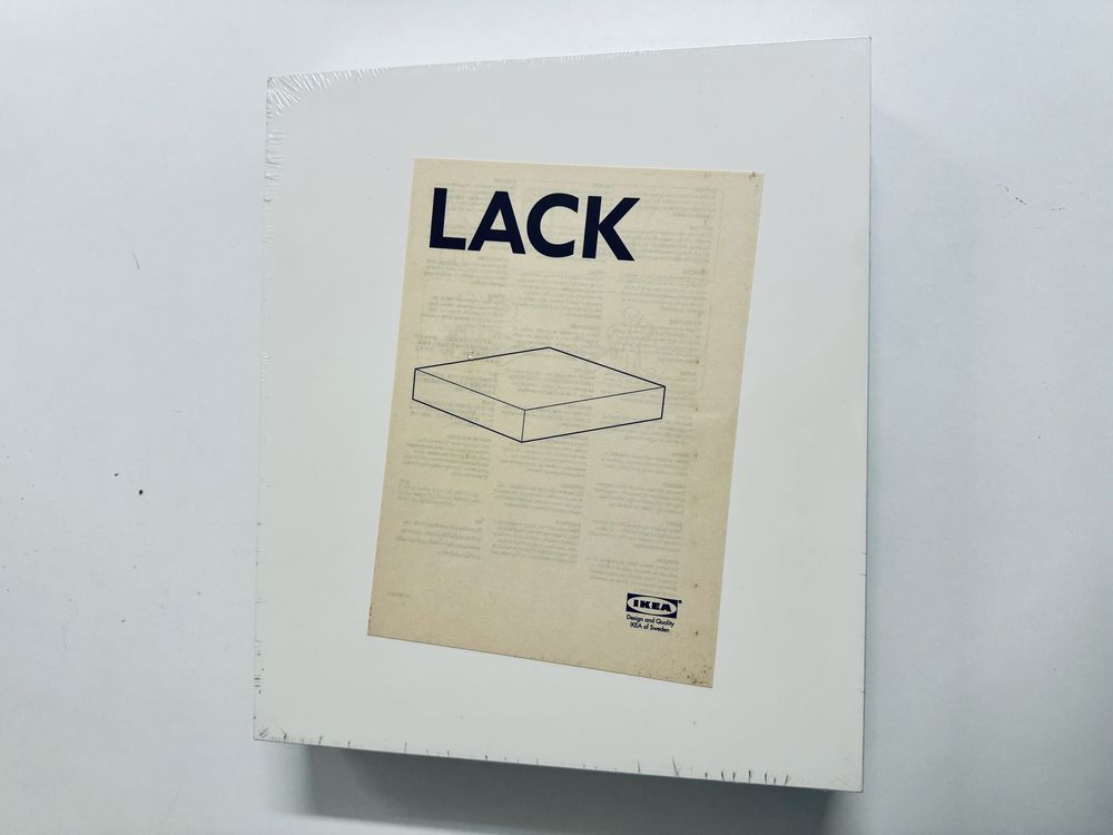 Półka LACK nowa biała 30 x 26 cm Ikea