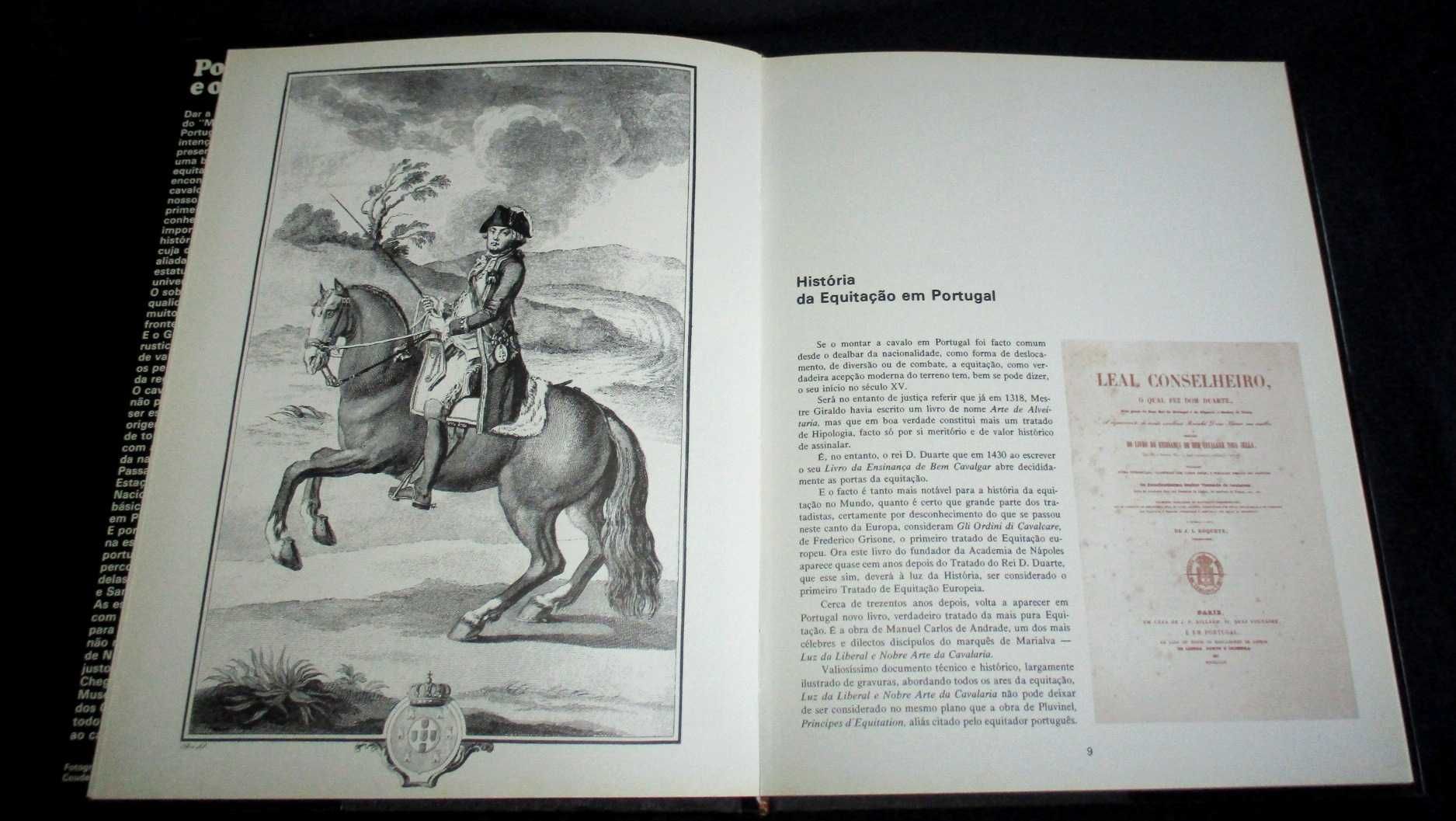 Livro Portugal e os seus Cavalos Jorge Mathias