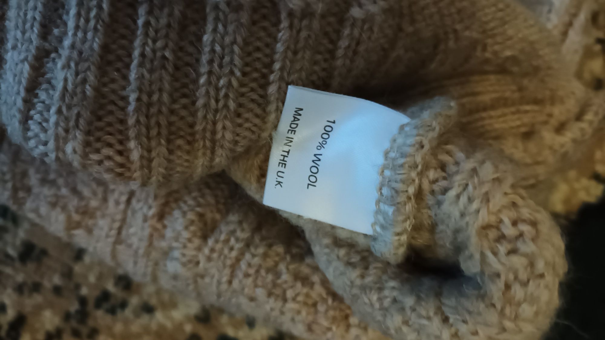 PRZECENA Sweter 100 % wełna