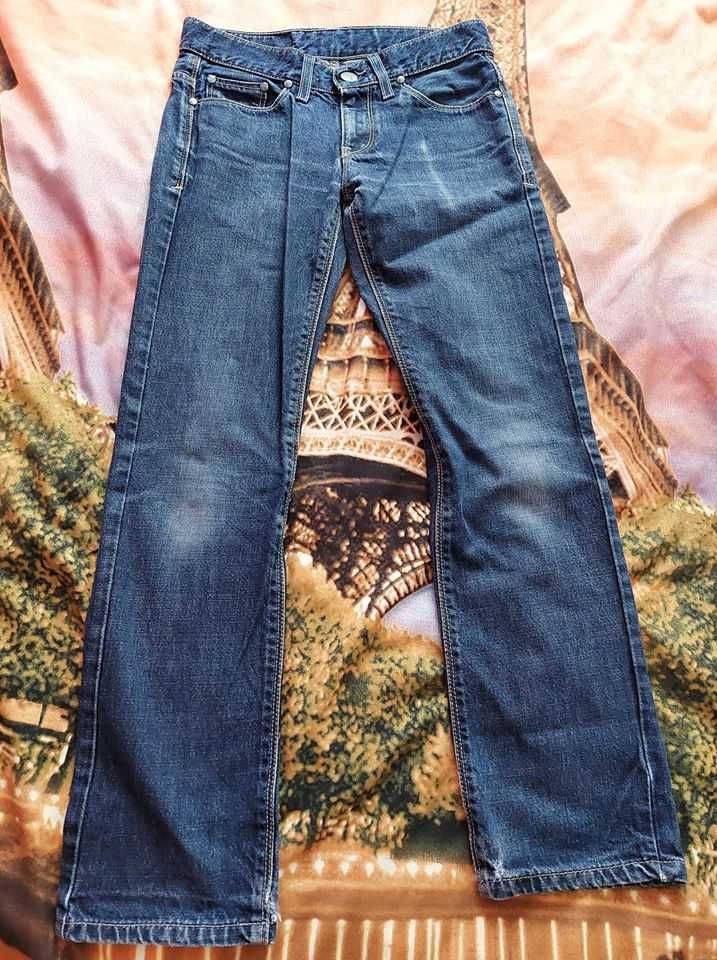 Spodnie dżinsy chłopięce 3 pary r. 152-158