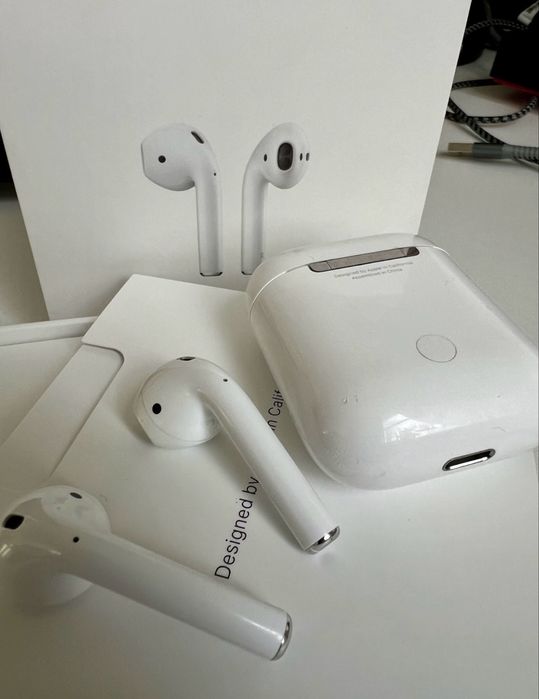 Słuchawki douszne APPLE AirPods II Biały