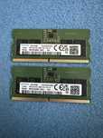 Pamiec RAM 16GB 2x8GB Samsung DDR5 4800MHZ 1,1V SODIMM do laptopa