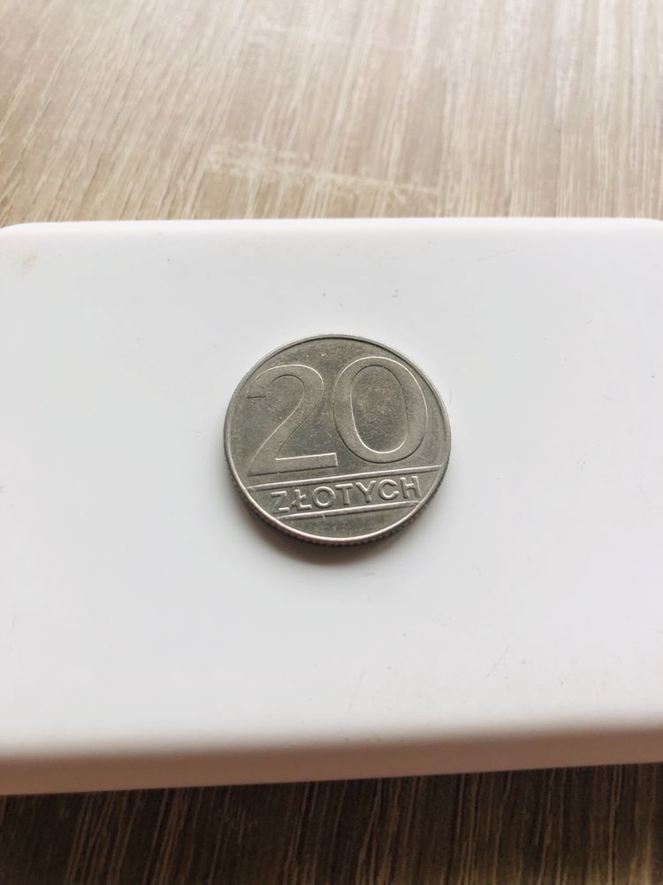 20 złotych z 1989 roku moneta PRL