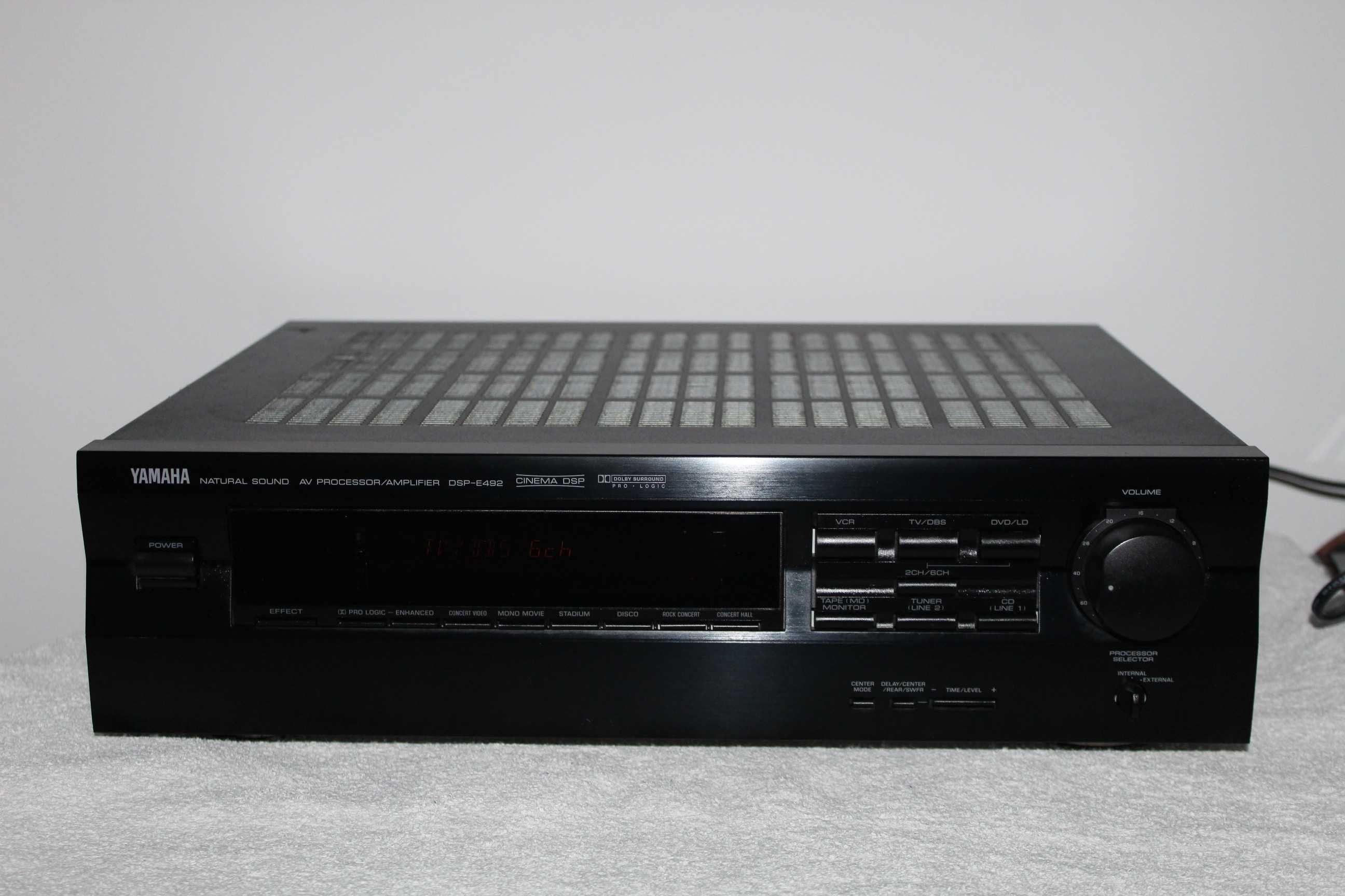 YAMAHA DSP-E492 Procesor wzmacniacz rozbudowa kino domowe 2-1 Wysyłka