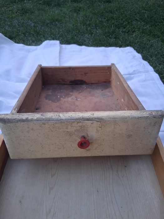 Szuflada stara prl z kredensu