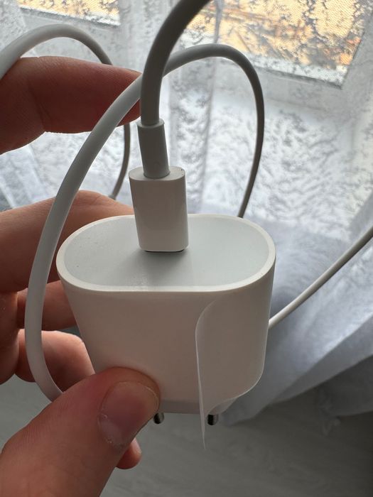Комплект оригинал 20w быстрая зарядка айфон кабель и блок iphone