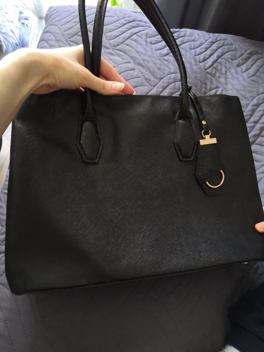 Torebka czarna h&m, jak Nowa