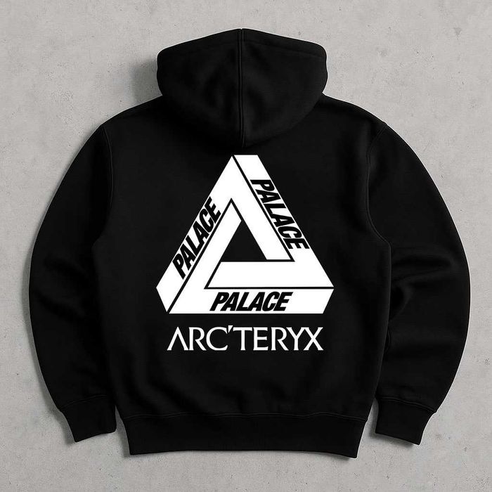 БЕЗ ПЕРЕДПЛАТ — Худи черное Arcteryx Palace — XS S M L XL