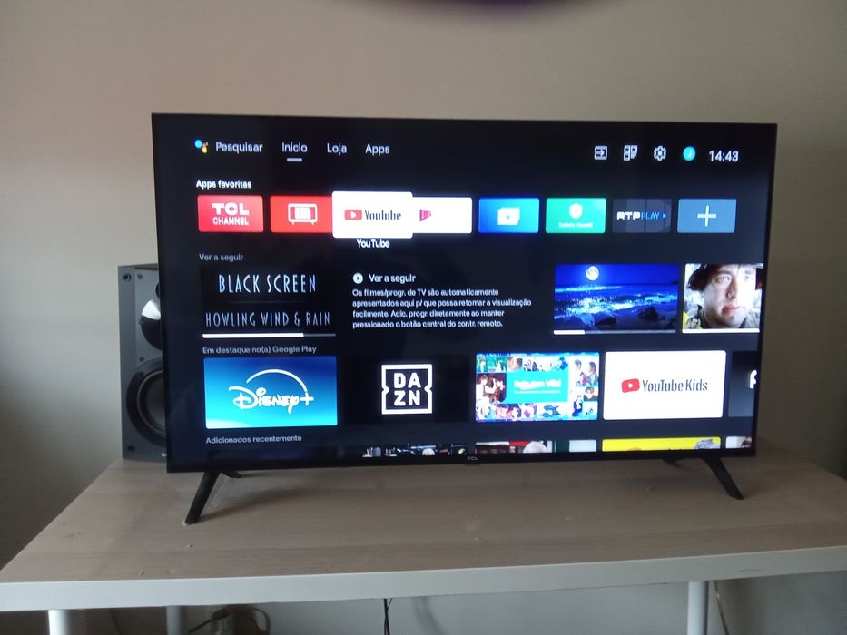 Smart TV android, TCL..40 polegadas