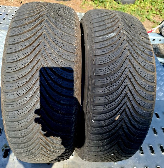 195/55R16 Michelin * Opony zimowe * 7.4mm Bieżnika * Rant * 015K