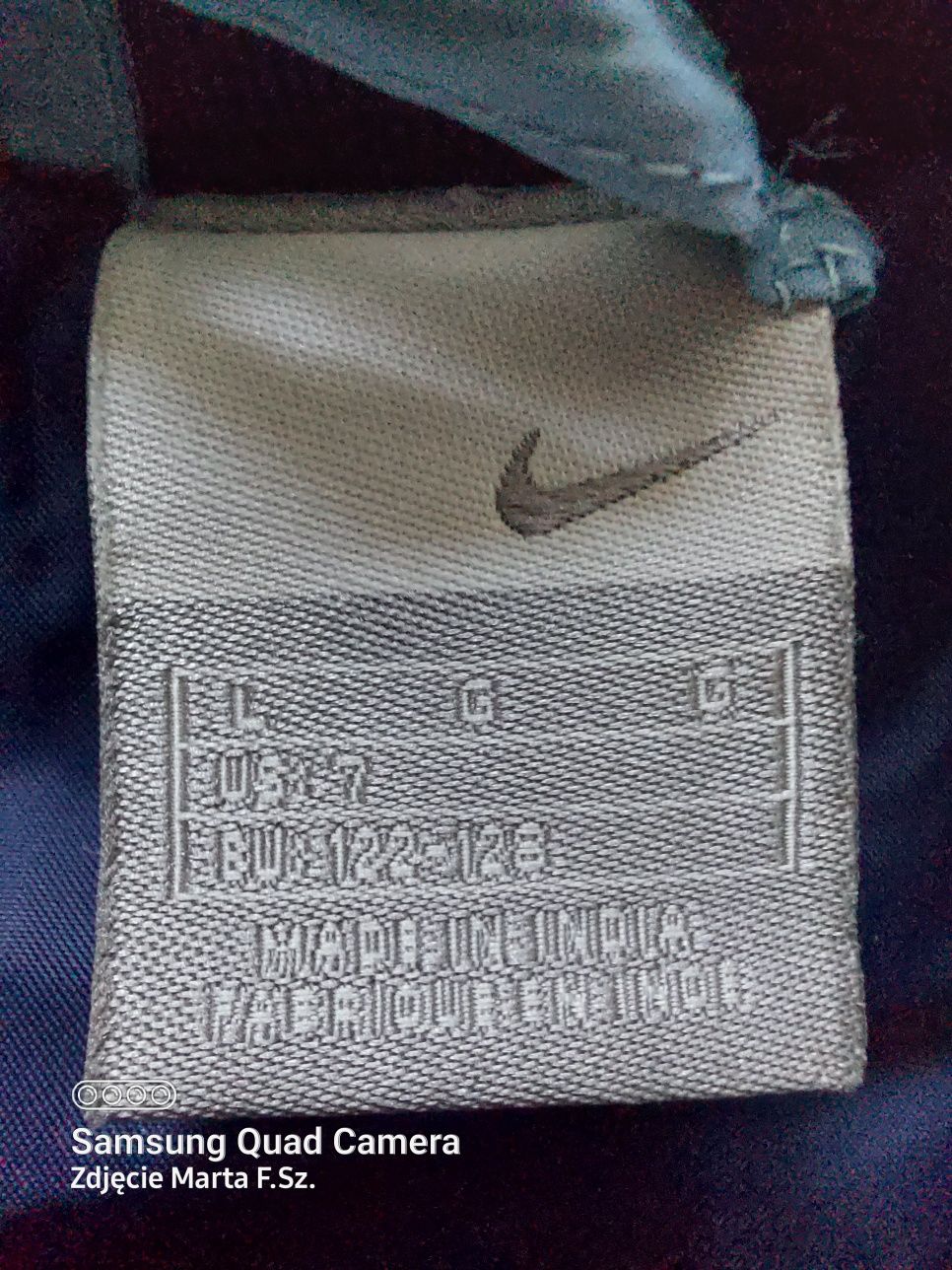 Kurtka nike 122 jesienno zimowa