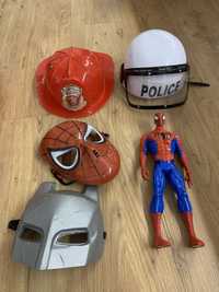 Maska Batman Spider-Man strażak policjant hełm kask strażacki