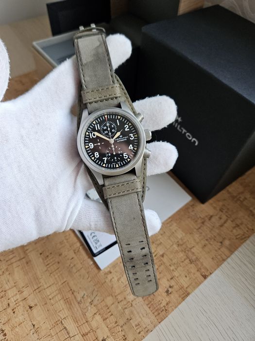 Hamilton khaki field auto chrono
