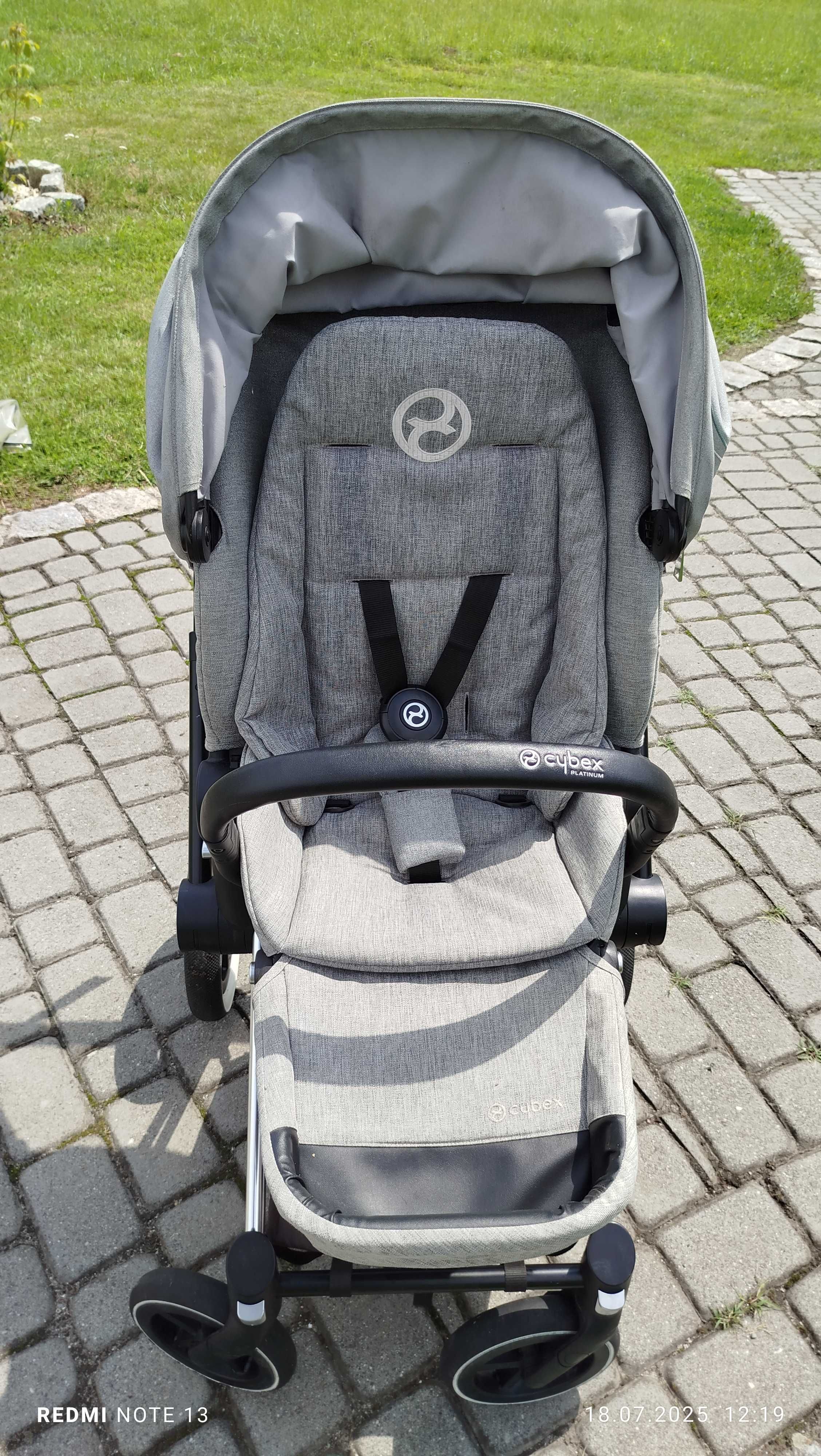 Wózek cybex priam KOI srebrny spacerówka