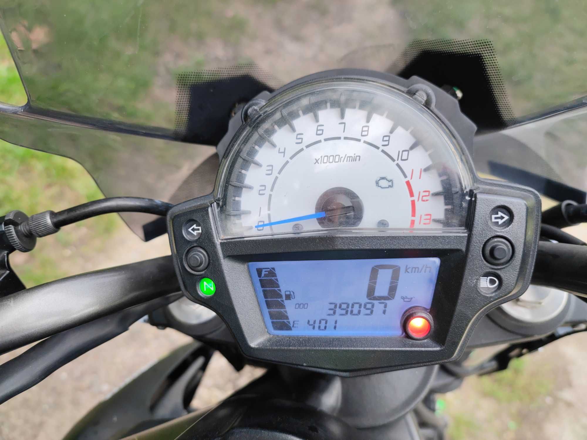 Kawasaki er6n, A2 pełna moc