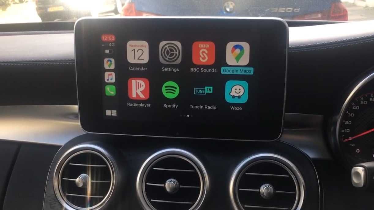 Carplay Apple iPhone para Mercedes NTG5 Star1 Classe A B CLA CLS GLA E