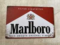 Ultimas • MARLBORO - Placa metalica decorativa (nova)