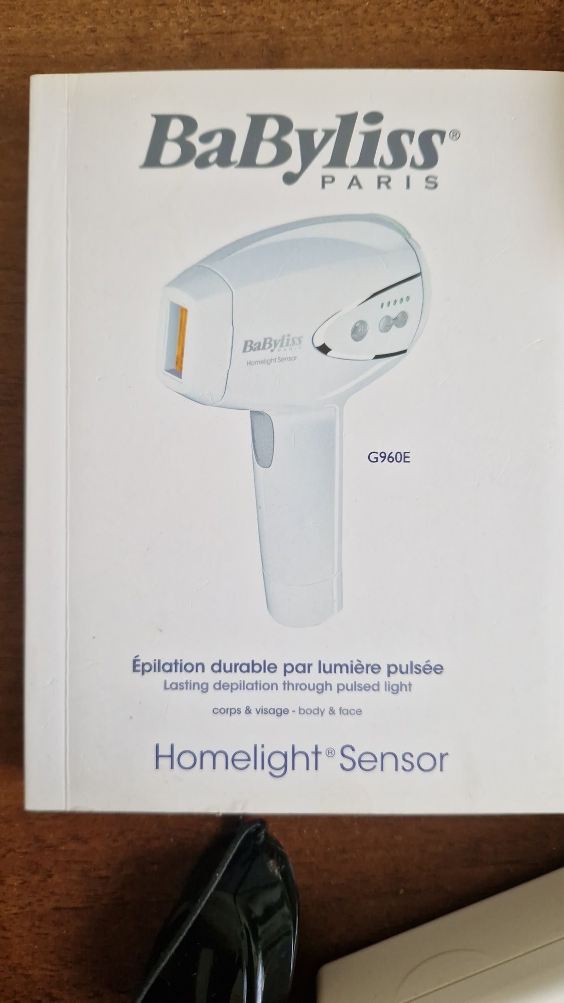 Depilator laserowy BaByliss homelight sensor