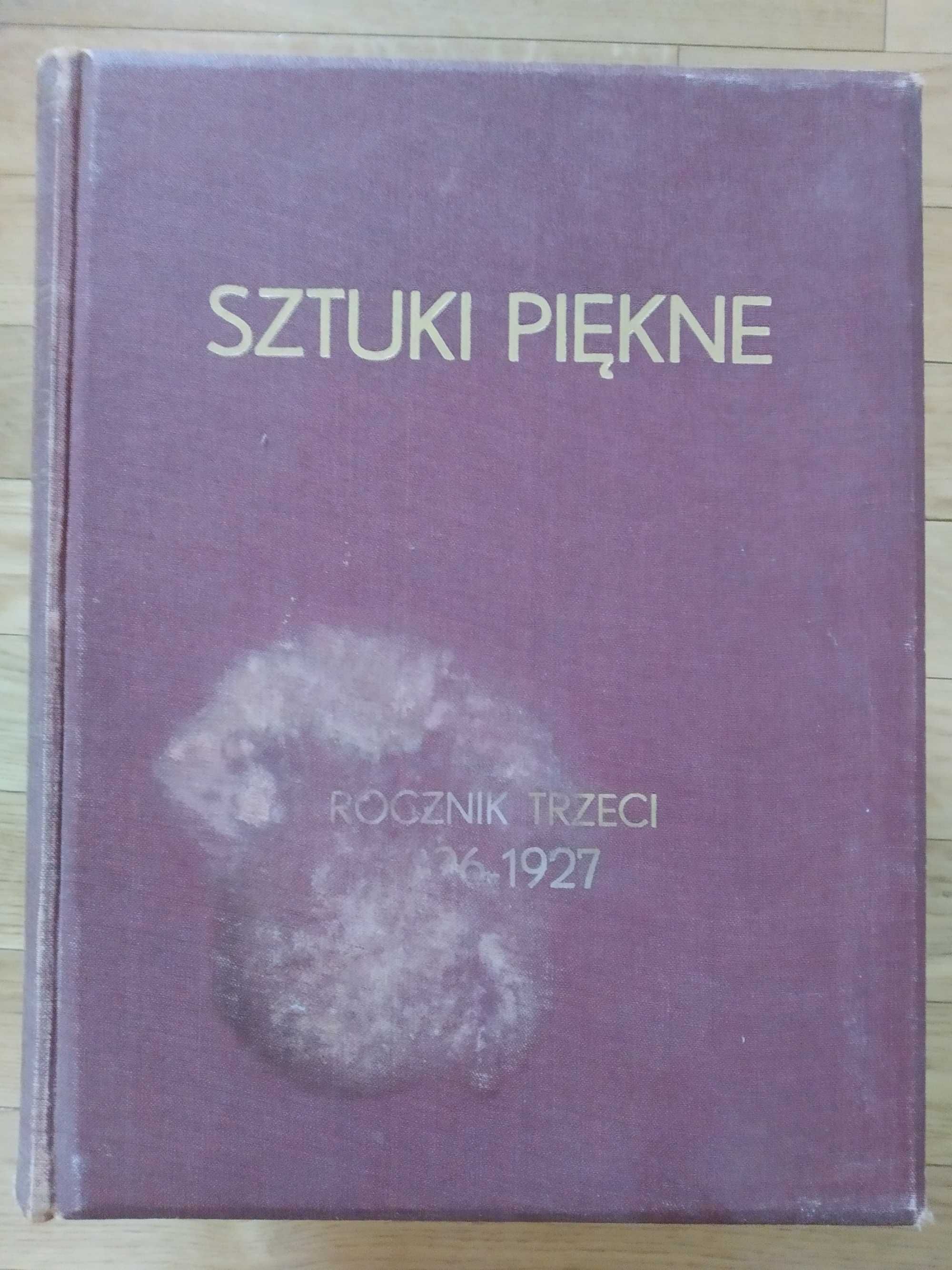 Sztuki piękne 1929-34. Tomy 5-10. Pozostałe w osobnym ogłoszeniu