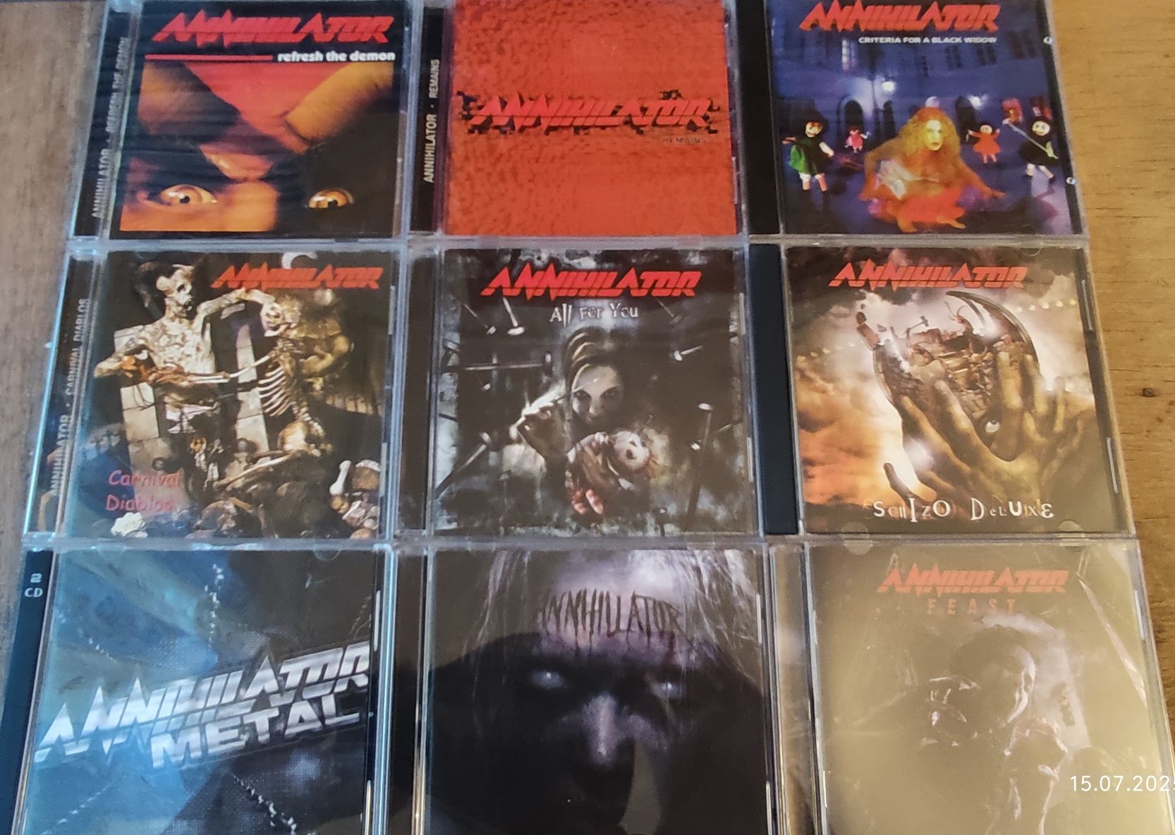 CD метал музика (heavy/thrash/death/alternative metal) (частина 8)