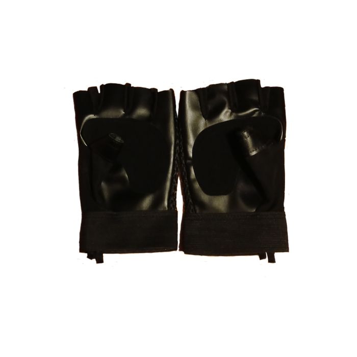 Рукавички без пльців чорні