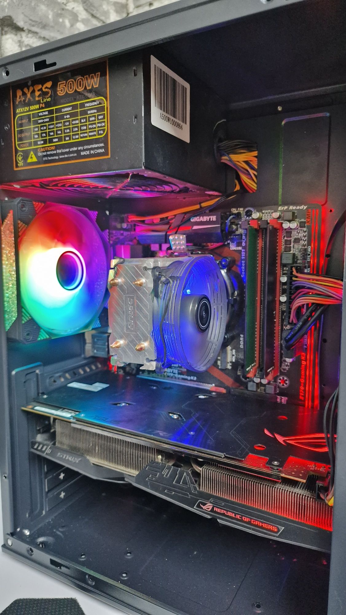 Мощный Пк ddr4 i5 rx 8gb World of Tanks 2.0 Cs2 GtaV Dota Rust