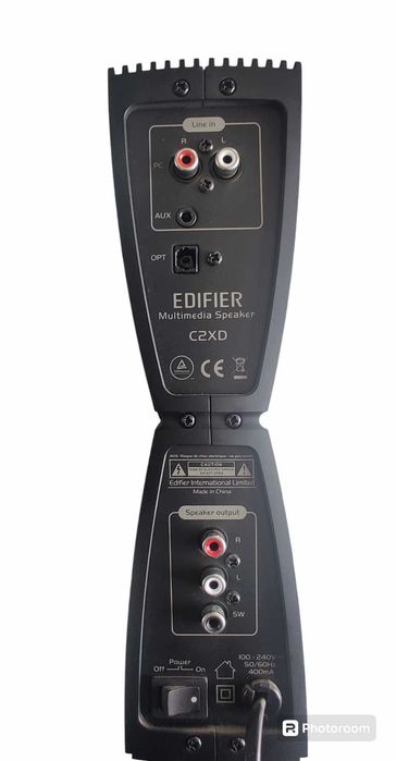 Zestaw audio DVD pioneer + kolumny Edifier