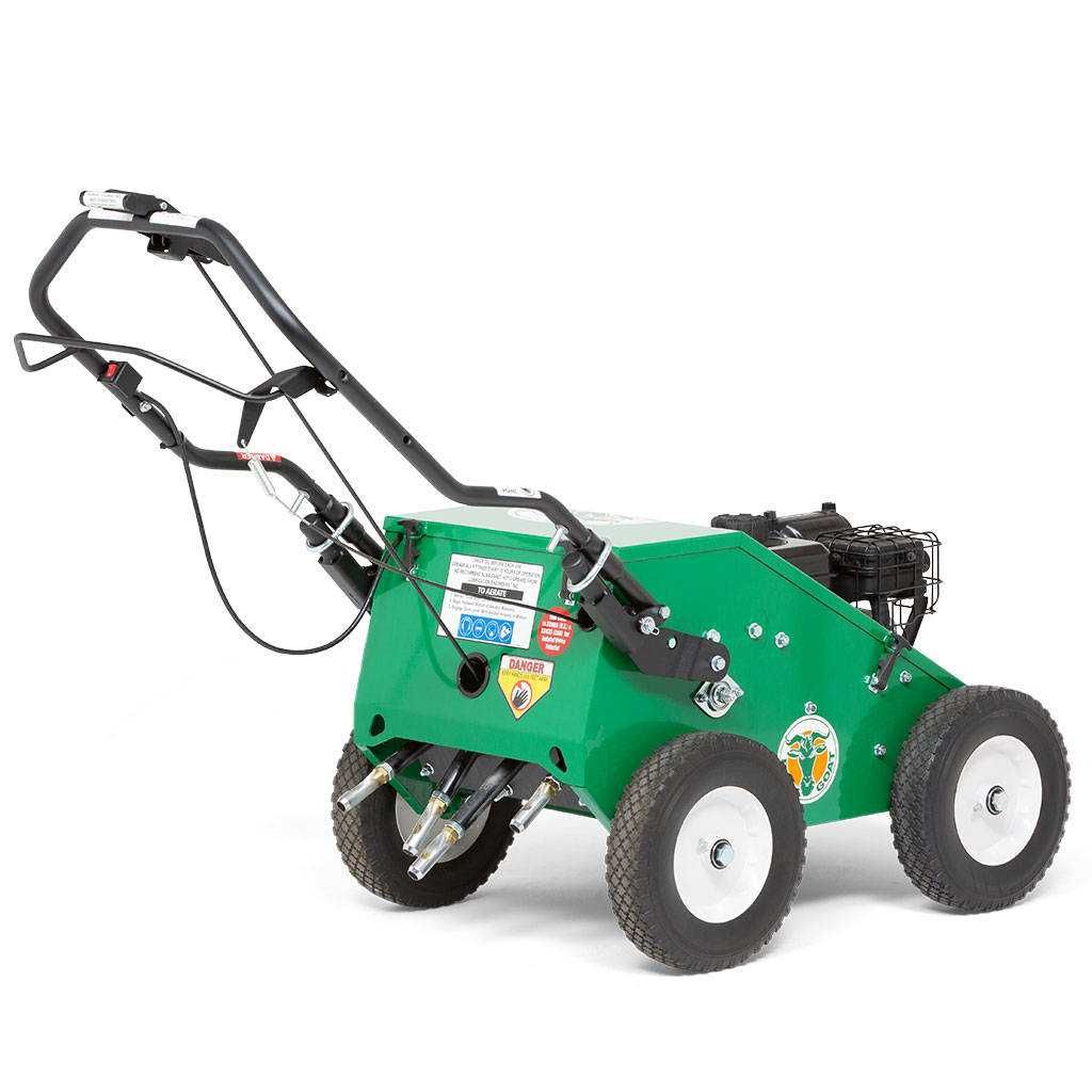 Wynajem Aeratora Aerator tłokowy, rurkowy Aeracja trawników piaskowani