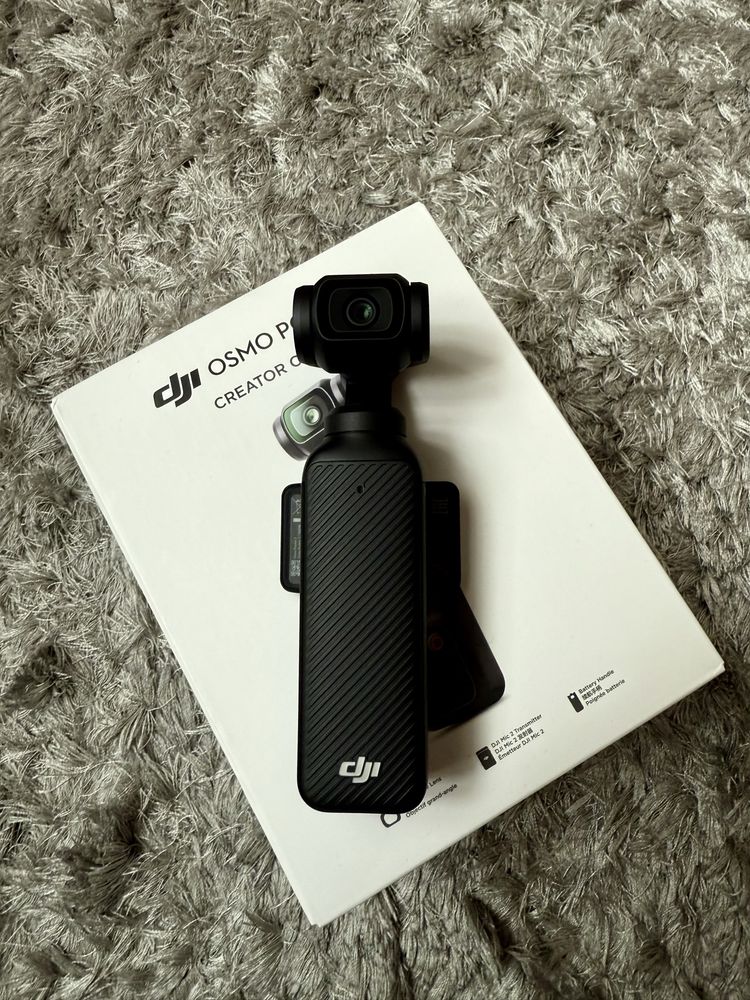 DJI Osmo Pocket 3 Creator Combo + zestaw filtrów – stan jak nowy!