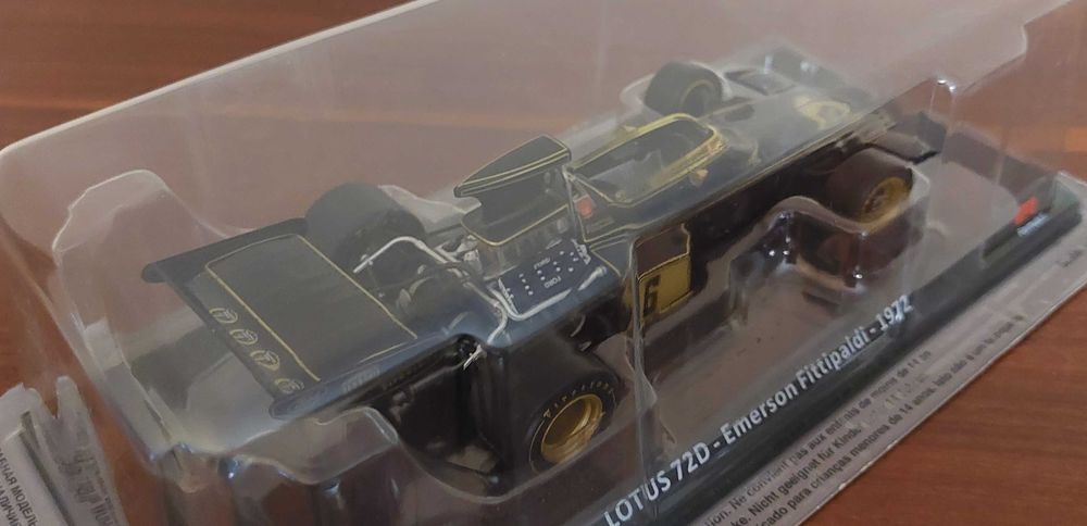 Fórmula 1 Lotus 72D. Escala 1:24
