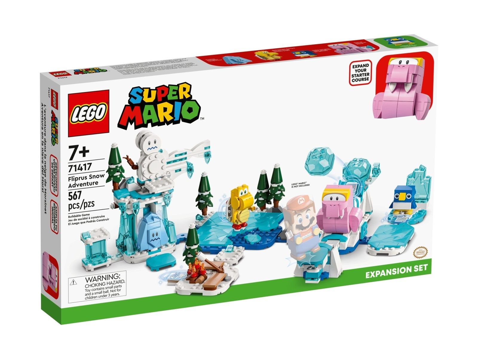 LEGO Super Mario 71417 - Śniegowa przygoda Fliprusa - NOWE