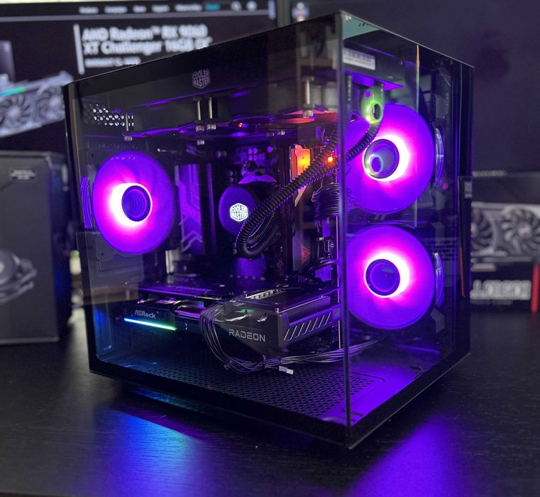 Komputer AMD Radeon RX9060XT 16GB Gaming Ryzen 7600 AM5 32GB