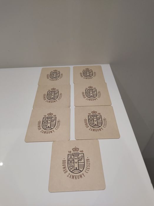 Podkładki pod kubek 7 sztuk zestaw